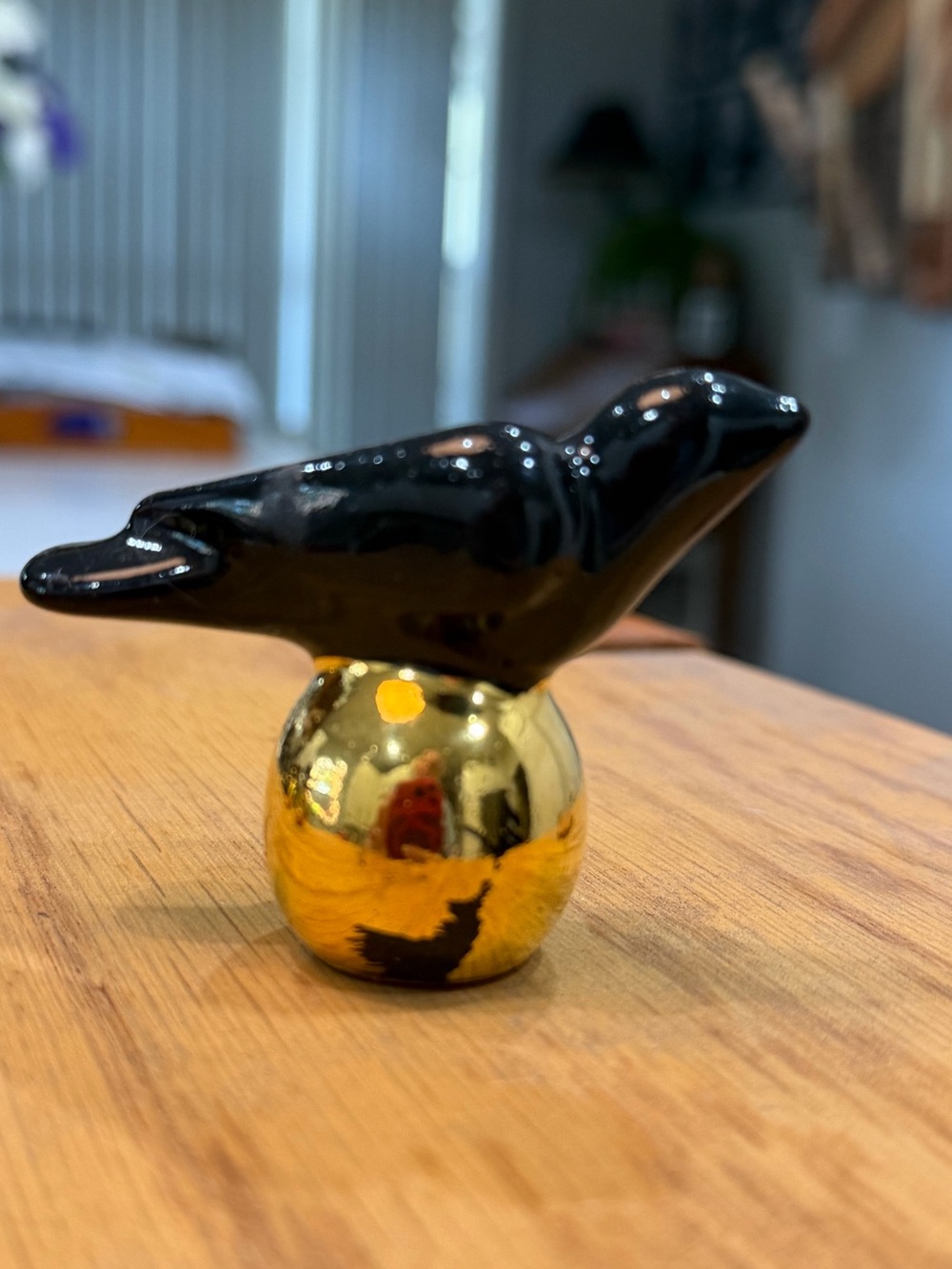 Mackenzie Childs Bird lamp finial
